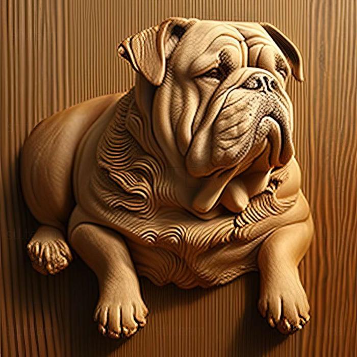 Animals English Bulldog dog